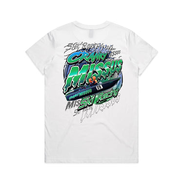 Cranky Missus Ski Racing Ladies Tee